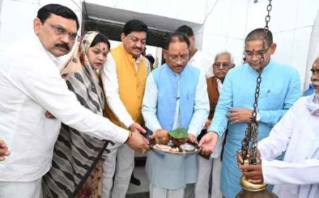 गुरु दर्शन मेला में शामिल हुए मुख्यमंत्री विष्णु देव साय, गुरुगद्दी की पूजा- अर्चना कर लिया आशीर्वाद