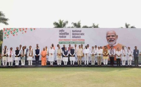 एनडीए चीफ़ मिनिस्टर कॉन्क्लेव में शामिल हुए छत्तीसगढ़ के मुख्यमंत्री विष्णुदेव साय