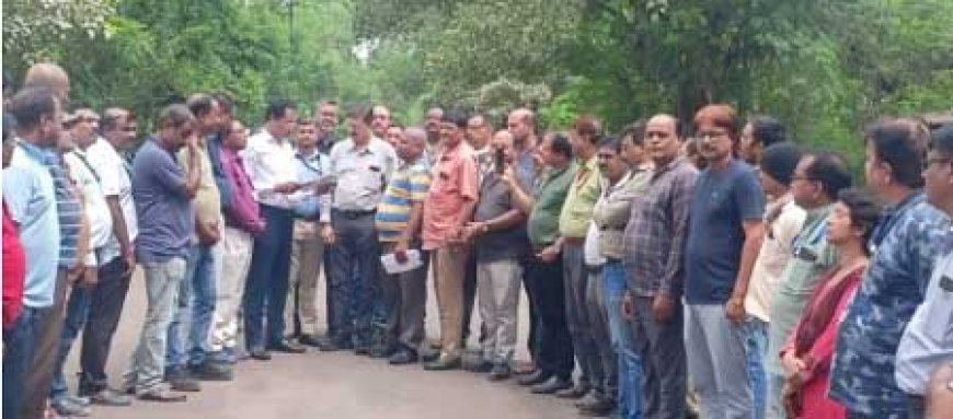 बोनस पर बवाल होगी हड़ताल, सीटू ने सूचनार्थ जीएम एचआर एवं आईआर को सौपा पत्र
