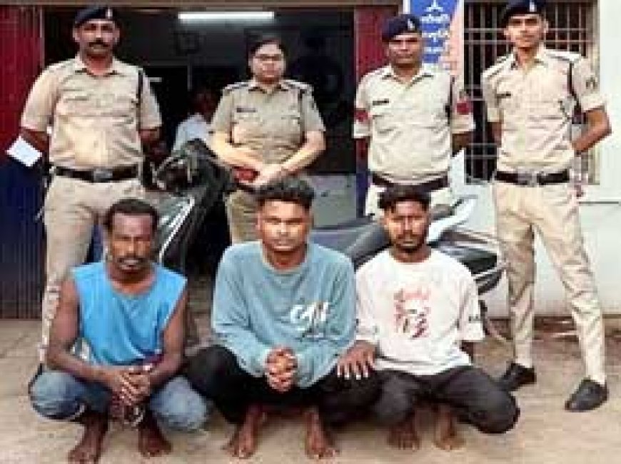 भिलाई में शराब पार्टी के दौरान युवक से लूट.....लुटेरों ने युवक को जमकर पीटा, फिर स्कूटी, मोबाइल और चेन छीन लिया