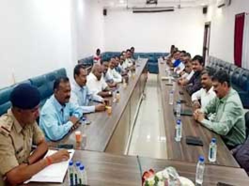हड़ताल से पहले बीएसपी यूनियन में हुआ टकराव, यूनियन और पुलिस अधिकारियों की बैठक में बढ़ा विवाद