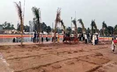 बैकुंठ धाम में बना “सूर्यकंड गंगा घाट बैकुंठ धाम तालाब”, धूमधाम से मनाया जाएगा छठ पर्व...