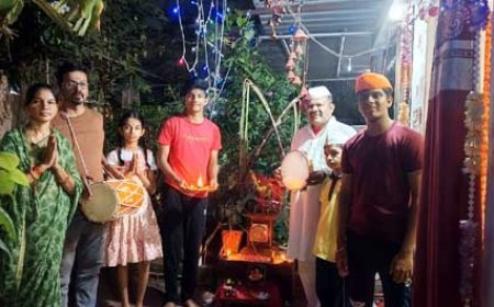 स्टील सिटी भिलाई में काफी उत्साह के साथ मनाई गई देव-उठानी एकादशी पर्व ....