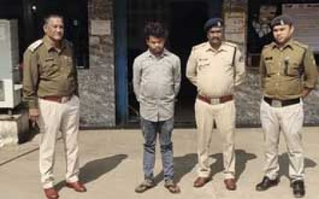 दुर्ग की कॉलेज छात्रा से इंस्टाग्राम पर दोस्ती:अश्लील वीडियो बनाए, वायरल करने की धमकी देकर किया ब्लैकमेल, गिरफ्तार