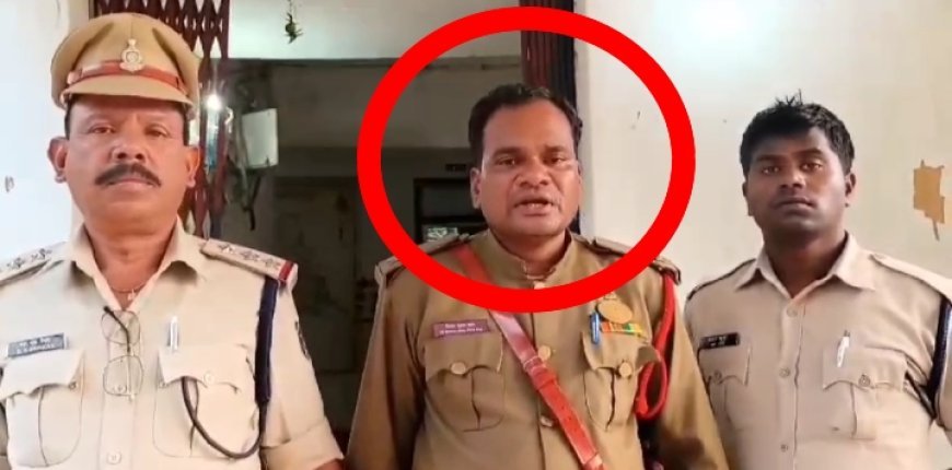 नकली पुलिस और उसके चार साथियों को पुलिस ने किया गिरफ्तार, नगदी और दो कार जप्त