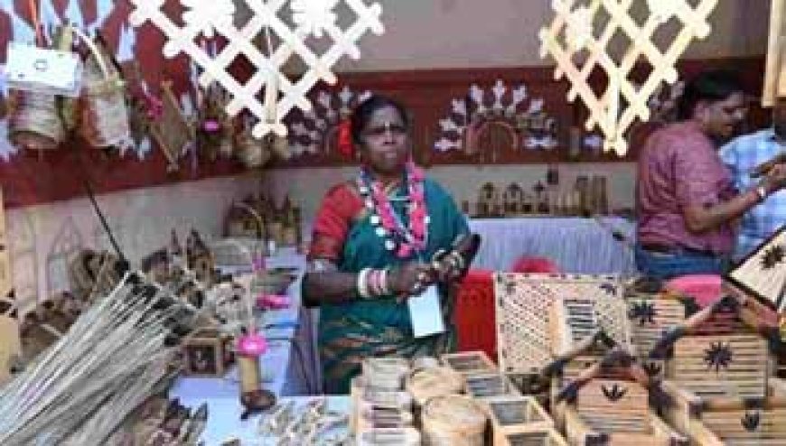 राज्योत्सव शिल्पग्राम में दिखी छत्तीसगढ़ की कला-संस्कृति की झलक, शिल्पग्राम के अवलोकन से लोग हुए अभिभूत