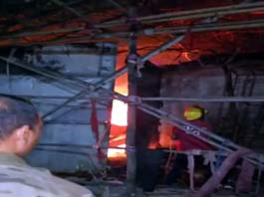 रायपुर के फाफाडीह बस्ती में भड़की आग, बड़ा हादसा टला
