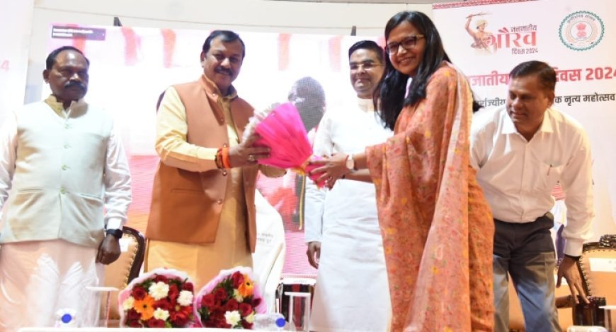 आदिवासी समाज के रीति-रिवाज, रहन-सहन, संस्कृति, कला तथा जीवन शैली को आत्मसात करना चाहिए- सांसद विजय बघेल