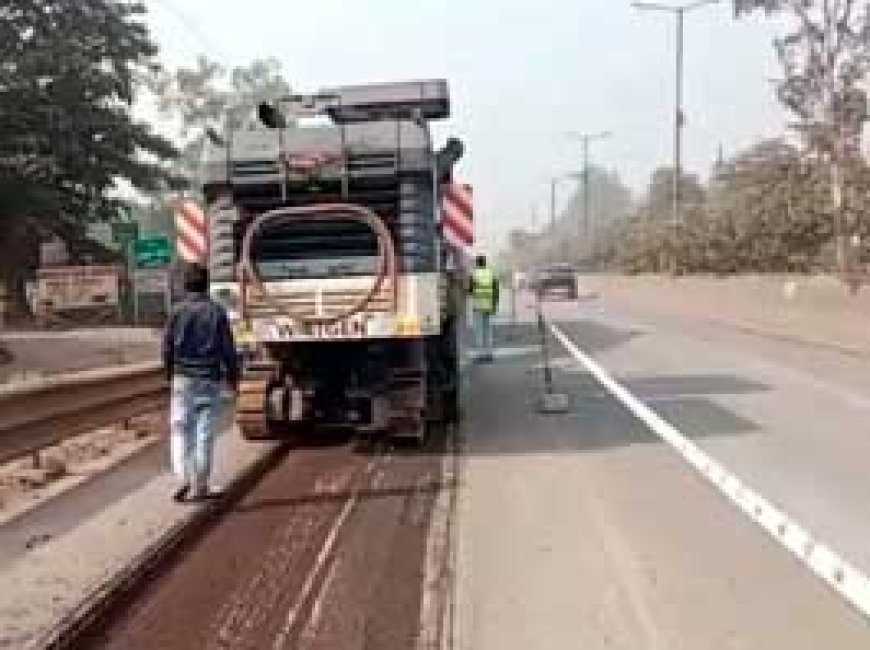 नेहरू नगर से टाटीबंध तक गड्ढा मुक्त होगी सड़क....45 करोड़ की लागत से 27 किमी सड़क पर किया जाएगा मिलिंग और डामरीकरण