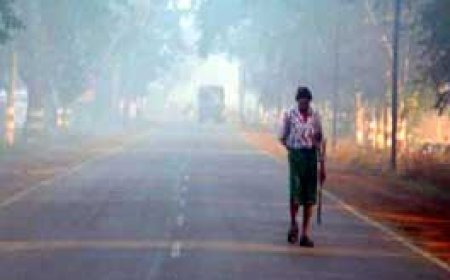 दुर्ग में शीतलहर, तापमान 8.2 डिग्री पर, कल से थोड़ा चढ़ सकता है पारा