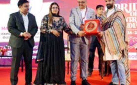 कैबिनेट मंत्री द्वारा  प्राइड ऑफ सेंट्रल इंडिया 2024-25 के सम्मान से सम्मानित - दुर्ग के मनीष पारख