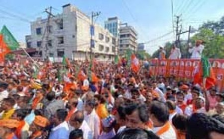 भाजपा-कांग्रेस की नामांकन रैली आज, रायपुर में मंत्री-सांसद होंगे शामिल, 70 वार्ड के पार्षद भी एक साथ पहुंचेंगे कलेक्टर ऑफिस