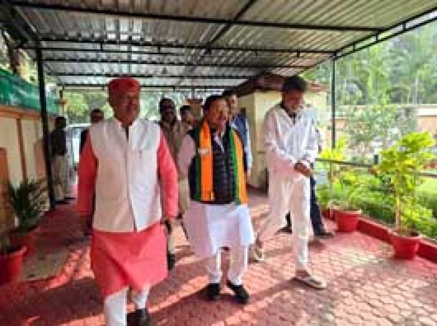 भाजपा प्रदेश अध्यक्ष का ऐलान कल, किरणदेव से मिलने पहुंचे नबीन