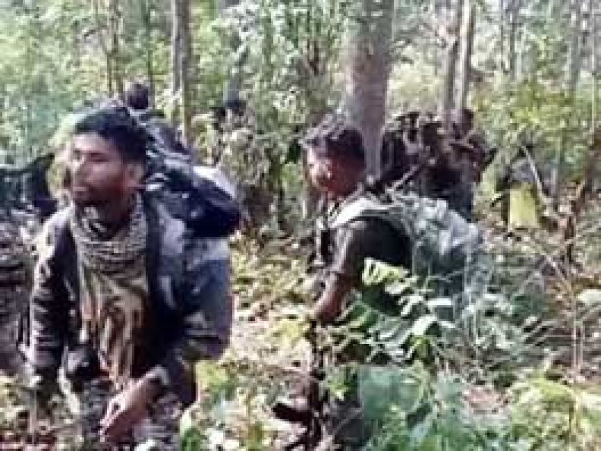 छत्तीसगढ़-तेलंगाना बॉर्डर में सुरक्षाबलों ने 12 नक्सली मार गिराए...