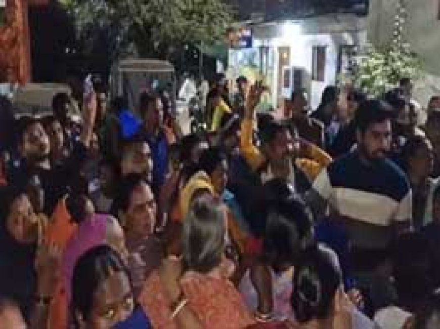 IIT के पास मिली विकलांग युवक की लाश:परिजनों जताई हत्या की आशंका, सुपेला थाने का घेराव कर की मुआवजे की मांग