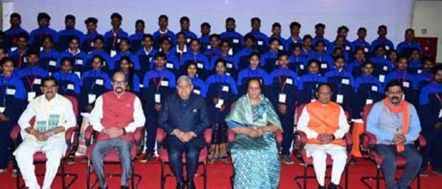 विकसित भारत के सपने को साकार करने में युवाओं की है महत्वपूर्ण भूमिका: उपराष्ट्रपति जगदीप धनखड़