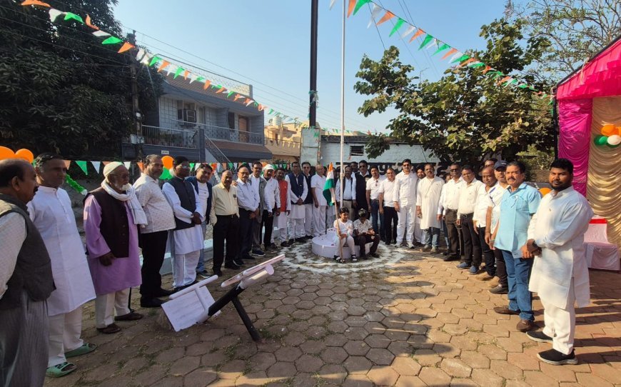 *हम साथ साथ है ग्रुप दाऊ बाड़ा तालाब राधिका नगर वार्ड सुपेला भिलाई में धूमधाम से मनाया गया गणतंत्र दिवस