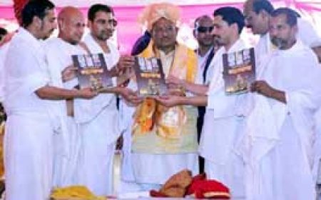 संत शिरोमणि आचार्य श्री विद्यासागर जी महाराज आध्यात्मिक चेतना के पुंज : मुख्यमंत्री विष्णु देव साय