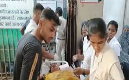 भिलाई में पंडाल का स्ट्रक्चर गिरने से 6 लोग जख्मी, गणेश मंदिर की पूजा खत्म होने के बाद भी नहीं हटाया गया था टेंट