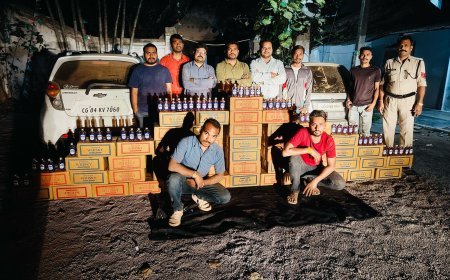 आबकारी विभाग दुर्ग ने जप्त की एमपी की मदिरा, 02 आरोपी गिरफ्तार एवं 02 वाहन जप्त, 591 बल्क लीटर अवैध शराब जप्त कर आबकारी विभाग दुर्ग ने की बड़ी कार्यवाही