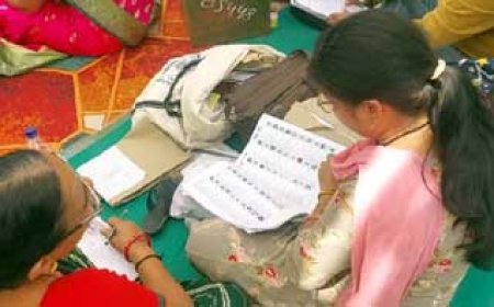 कलेक्टर सुश्री चौधरी ने मतदान दल वाहन को हरी झंडी दिखा कर किया रवाना