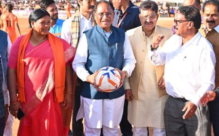 खेलों में खिलाड़ियों की बढ़ती रुचि और सरकार के समर्थन से छत्तीसगढ़ खेल हब बनने की ओर अग्रसर- मुख्यमंत्री विष्णुदेव साय