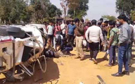 महाशिवरात्रि पर मंदिर से लौट रहे 5 श्रद्धालुओं की मौत:मरने वाले और घायल एक ही परिवार के