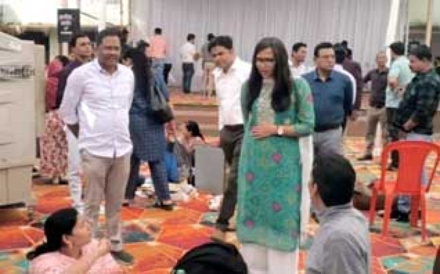 त्रिस्तरीय पंचायत आम निर्वाचन 2025 के लिए सामग्री का हुआ वितरण, कलेक्टर सहित आला अधिकारियों ने लिया जायजा