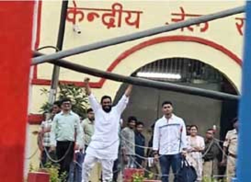 जेल से बाहर आए विधायक देवेंद्र यादव, वही जोश और दहाड़, रायपुर से भिलाई तक गूंजा जय संविधान-जय सतनाम