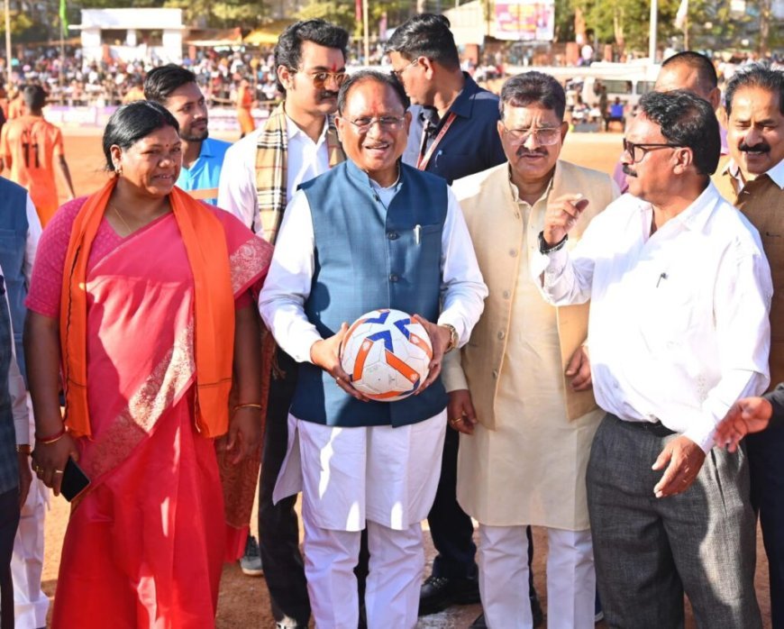 खेलों में खिलाड़ियों की बढ़ती रुचि और सरकार के समर्थन से छत्तीसगढ़ खेल हब बनने की ओर अग्रसर- मुख्यमंत्री विष्णुदेव साय