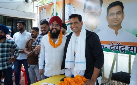 नवदीप सिंह (पोलू) को NSUI का ज़िला उपाध्यक्ष नियुक्त किया गया