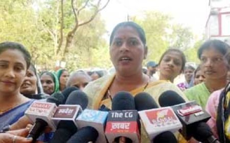 भिलाई में एयरटेल टावर का विरोध तेज, कॉलोनीवासियों ने कलेक्टर को सौंपा आवेदन