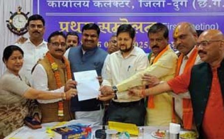 खास समाचार  : दुर्ग नगर निगम में भाजपा का परचम, श्याम शर्मा बने नए सभापति