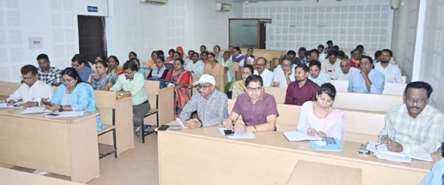 भिलाई नगर निगम में क्यूआर बेस्ड DDN और निदान एप का प्रशिक्षण