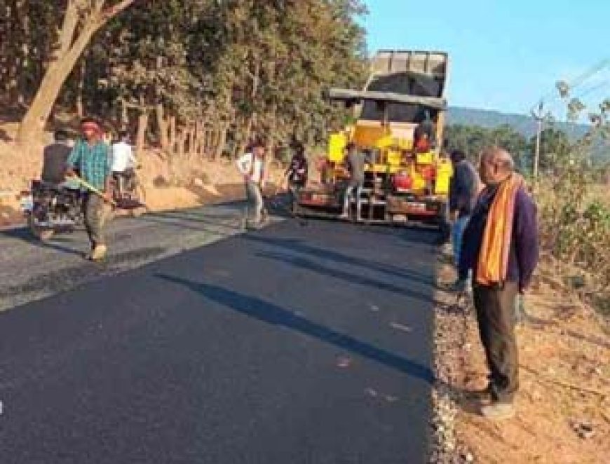 प्रधानमंत्री ग्राम सड़क योजना के निर्माणाधीन कार्यों के परीक्षण के लिए राष्ट्रीय गुणवत्ता समीक्षक का छत्तीसगढ़ दौरा
