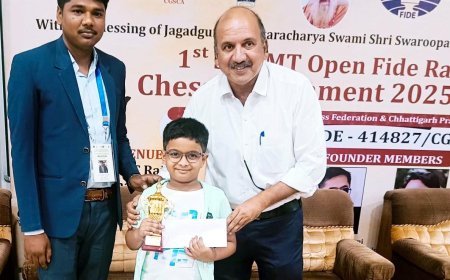 अवयव बिचपुरिया की चाल ने मारी बाज़ी, नेशनल चेस में दूसरा स्थान