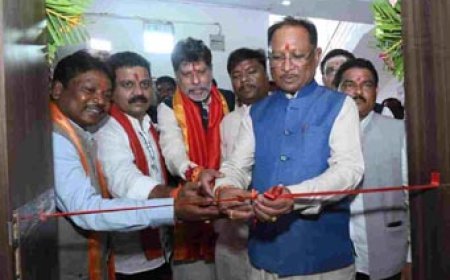 मुख्यमंत्री विष्णु देव साय की बस्तर अंचल को बड़ी सौगात : जगदलपुर में जल संसाधन विभाग के मुख्य अभियंता कार्यालय का शुभारंभ