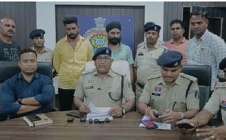 दुर्ग में चिट्टा तस्करी का भंडाफोड़, दो पंजाब निवासी तस्कर गिरफ्तार