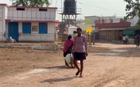 नल है, पानी नहीं: अंजोरा ढाबा गांव में जल जीवन मिशन की पोल खुली