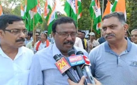 भिलाई स्टील प्लांट के ठेका श्रमिकों का हक की आवाज़ के लिए प्रदर्शन, 11 सूत्रीय मांग पत्र सौंपा