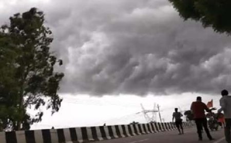 छत्तीसगढ़ में ओलावृष्टि और बारिश का कहर: फसलें प्रभावित, 5 जिलों में ऑरेंज अलर्ट