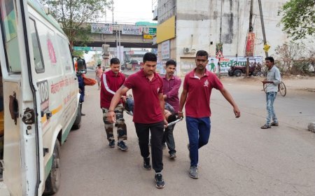 खुला था दरवाज़ा, लिफ्ट थी निचले तल पर... तीसरी मंजिल से गिरा युवक, SDRF ने बहादुरी से बचाया, नहीं बची जान