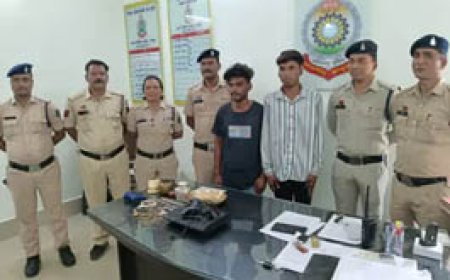 CSEB कॉलोनी में चोरी की वारदात का खुलासा, 2 नाबालिग समेत 4 गिरफ्तार