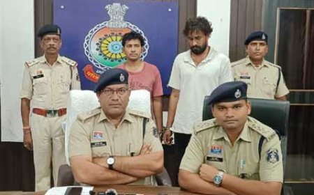 होटल रूम से हेरोइन के साथ दो तस्कर गिरफ्तार, 8 लाख की ज़ब्ती