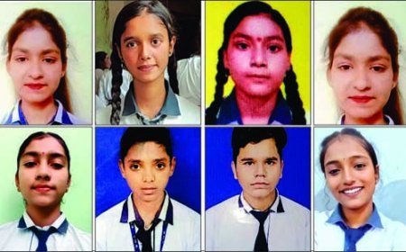 व्ही. एन. पब्लिक स्कूल का परीक्षा परिणाम शानदार, 10वीं-12वीं में विद्यार्थियों ने लहराया परचम
