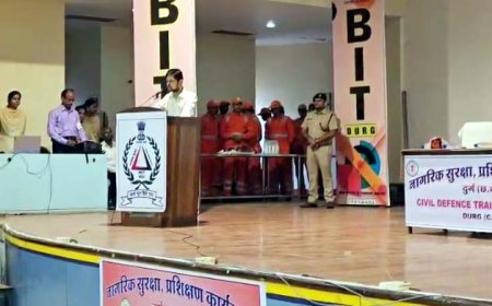 दुर्ग में सिविल डिफेंस सेमिनार आयोजित, आपातकालीन स्थितियों से निपटने की दी गई गहन जानकारी