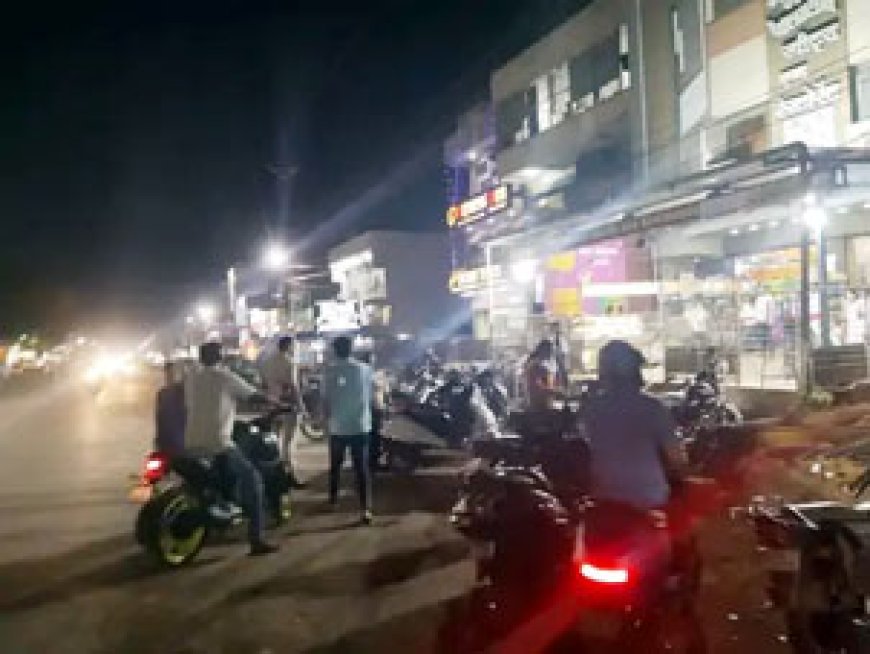 कैलाश नगर की गलियों में ट्रैफिक सख्ती: सड़क पर पार्किंग करने वालों पर गिरी गाज़