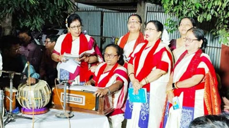 गीत वितान में गुरुदेव को काव्य-संगीतांजलि: 164वीं जयंती पर भव्य आयोजन