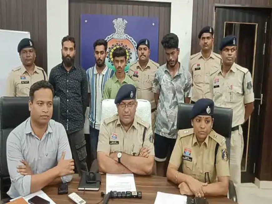 दुर्ग में म्यूल अकाउंट नेटवर्क का भंडाफोड़, 6 आरोपी गिरफ्तार, साइबर फ्रॉड में खातों का हो रहा था इस्तेमाल