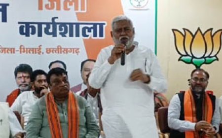 भाजपा का ‘संकल्प से सिद्धि तक’ अभियान: भिलाई में कार्यकर्ताओं को दिया विजन और मिशन का संदेश